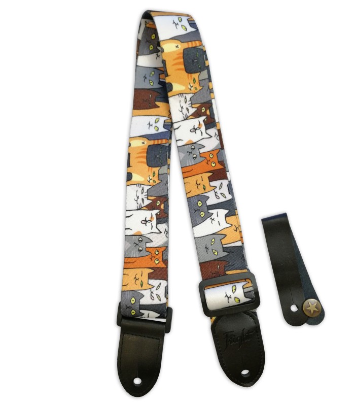 Strap Flight model S-35 Cats for Ukulele