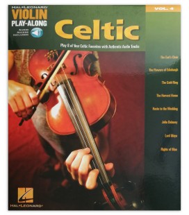 Capa do livro The Celtic Violin Book HL