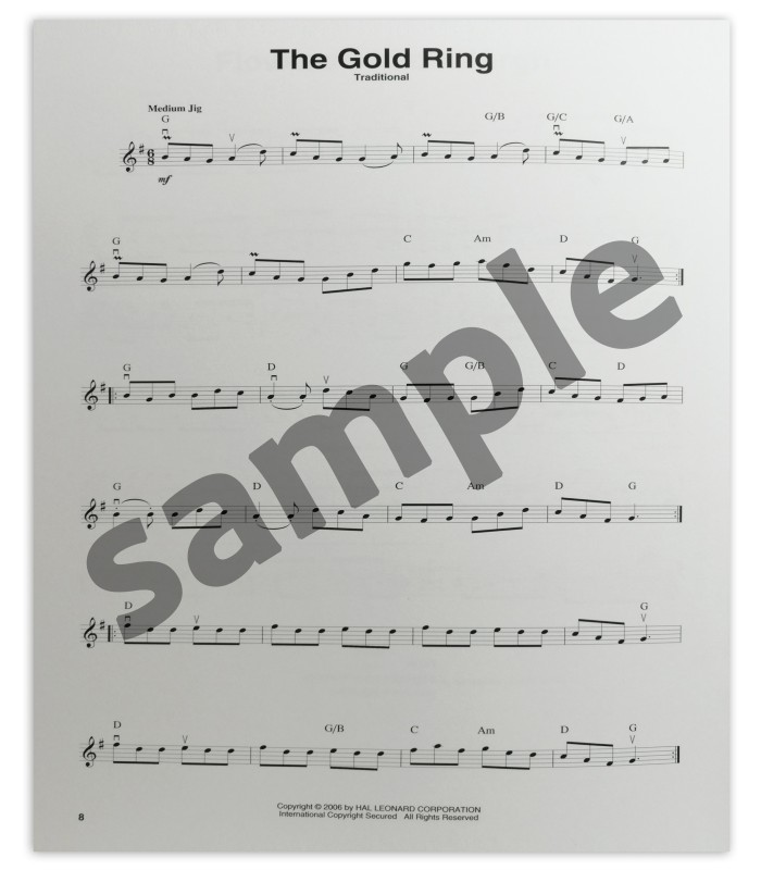 The Celtic Violin Book HL's sample