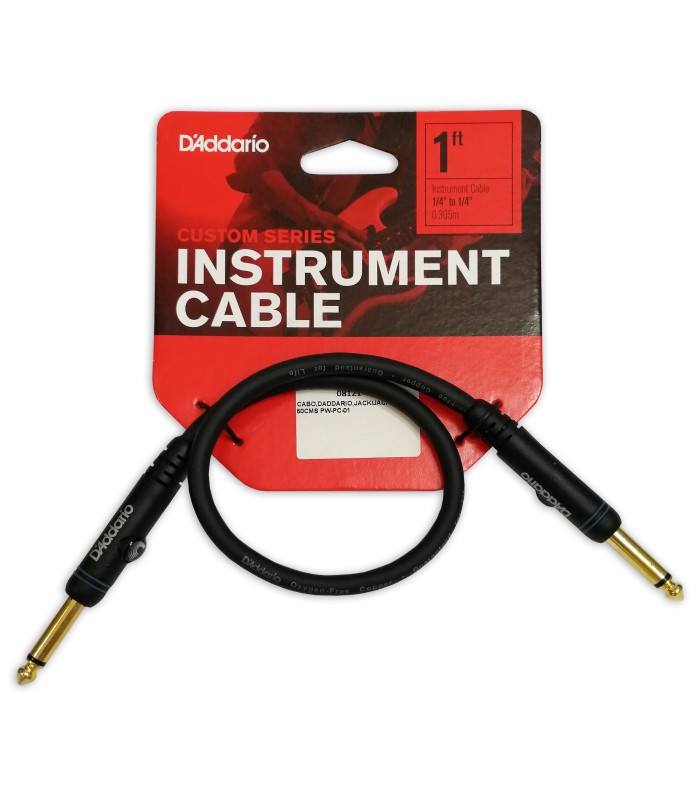 Cable Daddario model PW PC 01 Jack Jack with 50cm of length