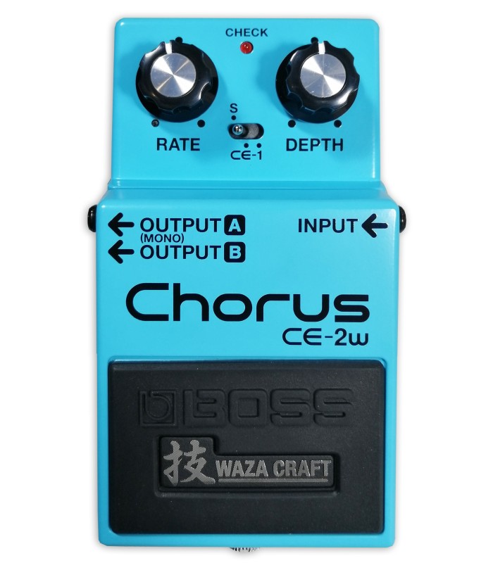 Pedal Boss modelo CE 2W Waza Chorus