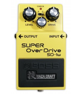 Pedal Boss modelo SD 1W Waza Super Overdrive