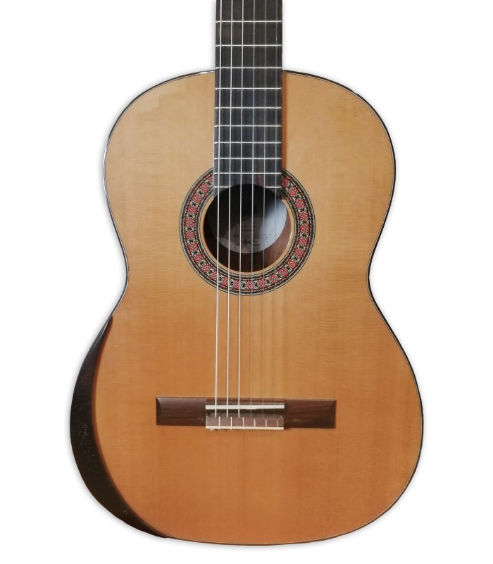 Tapa en cedro de la guitarra clásica Manuel Rodríguez modelo Superior C-C