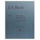 Portada del libro J S Bach 6 Sechs Suiten fur Violoncello Solo BWV 1007 1012