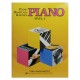 Capa do livro Piano Básico de Bastien Nível 4
