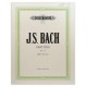 Portada del libro J S Bach Partitas Vol I Nº 1 a 3 BWV 825 827 EP