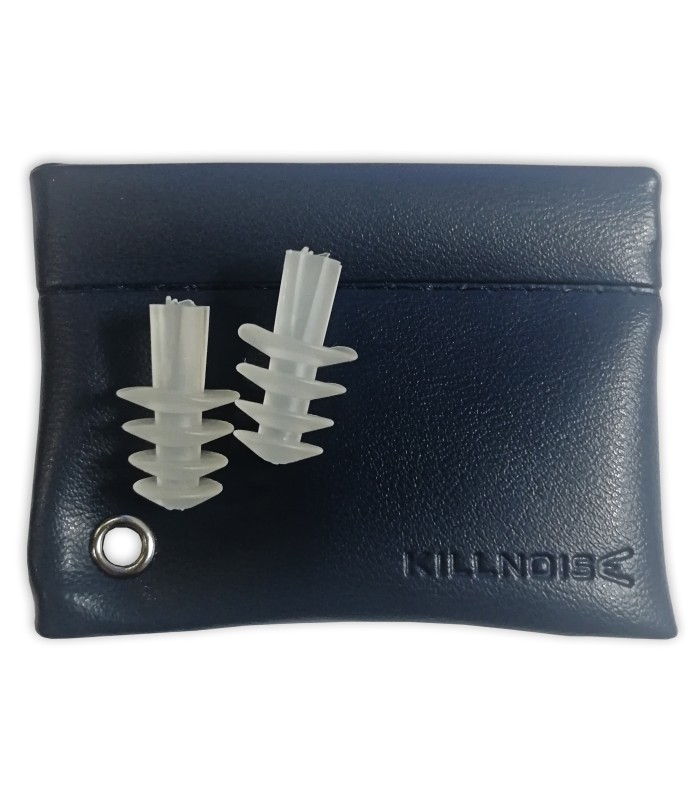 Protector auditivo Killnoise modelo KN1004L Navy M-L con funda en color azul marino
