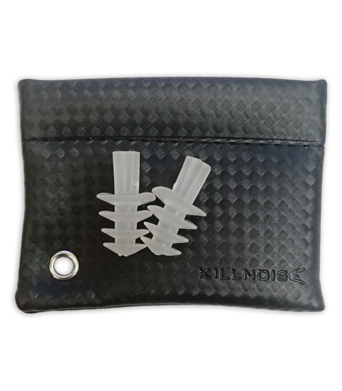 Protector auditivo Killnoise modelo KN1018L Black M-L con funda en color negro