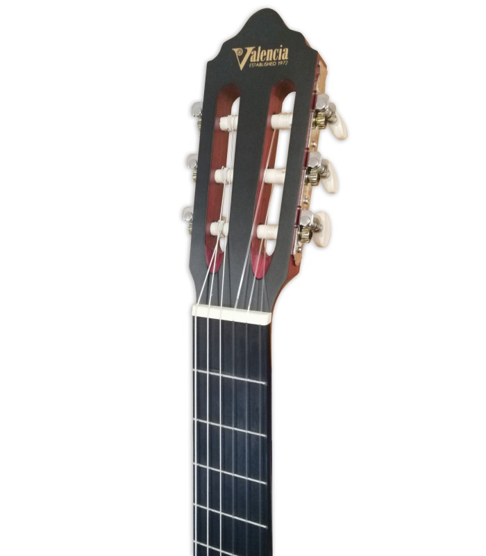 Cabeza de la guitarra clásica Valencia modelo VC204 TWR