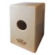 Back of the Pepote cajon model Jaleo with blue top