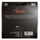 Contracapa da embalagem das cordas Fender 60CL