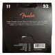 Package backcover of the string set Fender 60CL