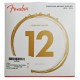 Package cover of the Fender string set 60L 012