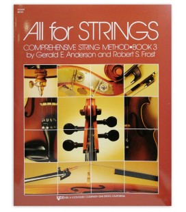 Capa do livro Anderson and Frost All for strings violin vol 3