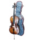 Violoncelo Stentor modelo Student II SH tamanho 1/4 com saco