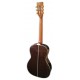 Walnut back of the electroacoustic guitar Takamine model GY51E New Yorker