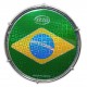 Parche con la bandera de Brasil del pandero Izzo modelo IZ3456 6