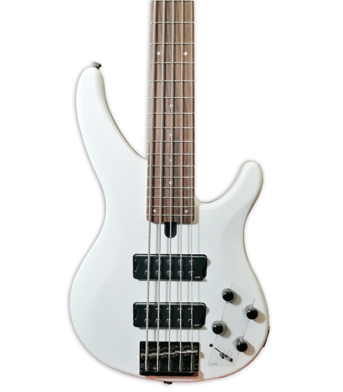 Captadores humbuckers da guitarra baixo Yamaha modelo TRBX305 WH