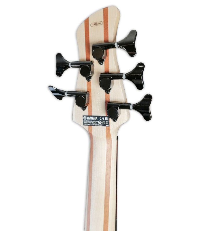 Clavijero de la guitarra bajo Yamaha modelo TRBX305 WH