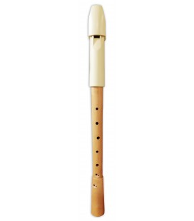 Flauta dulce Mollenhauer modelo 1295 Prima Alto Barroco en madeira y plástico