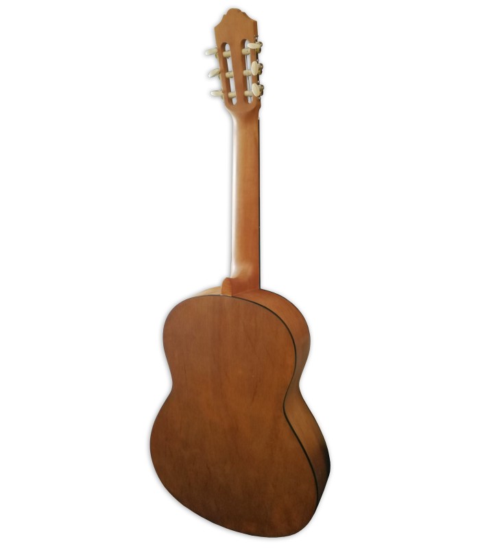 Fondo en meranti de la guitarra clásica Yamaha modelo C40M