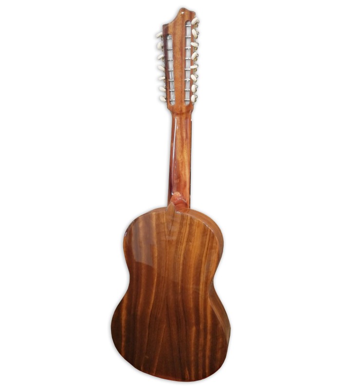 Fondo y aros en nogal de la viola da Terra Artimúsica modelo VA00S