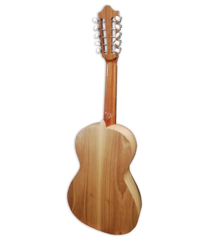 Fondo y aros en nogal de la viola braguesa Artimúsica modelo VA21C