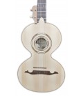 Tampo em spruce da viola Beiroa Artimúsica modelo VA50S Simples