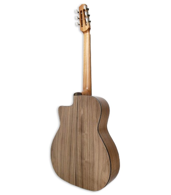 Walnut back and sides of the Jazz Manouche guitar APC model JM200WLN