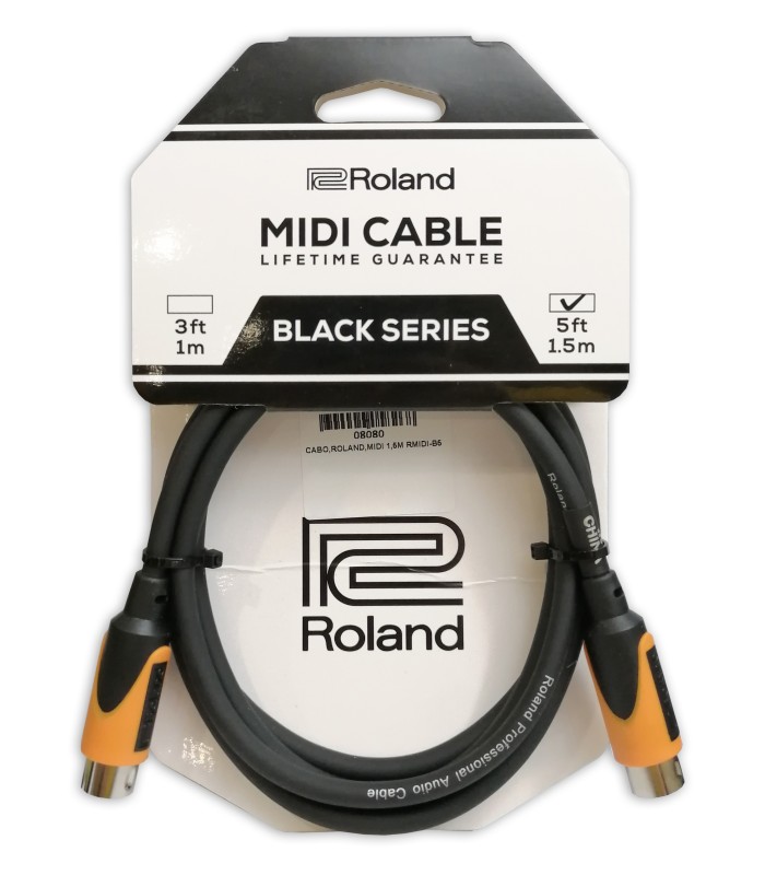 Cable Roland modelo RMIDI-B5 MIDI