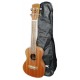 Concert ukulele Laka model VUC 10EA eletrified with bag