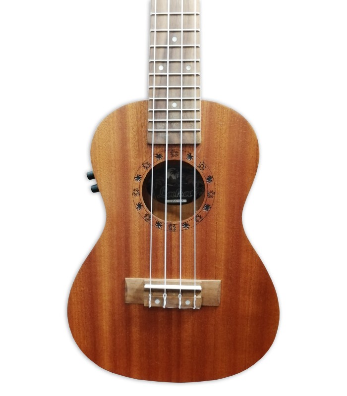 Sapele top of the concert ukulele Laka model VUC 10EA