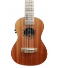 Tampo em sapele do ukulele concerto Laka modelo VUC 10EA