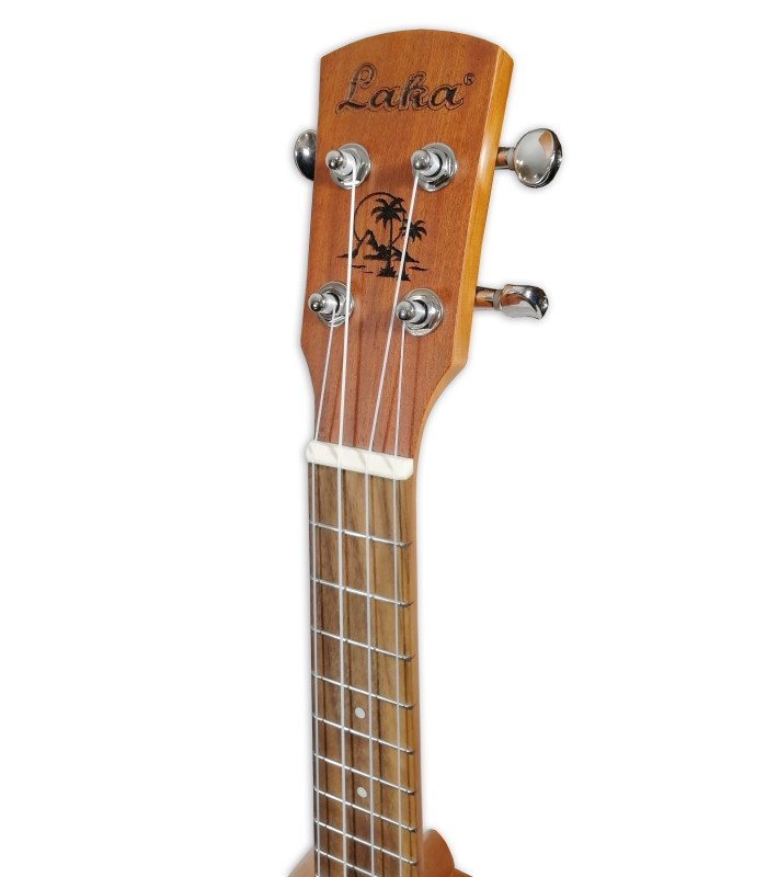 Cabeça do ukulele concerto Laka modelo VUC 10EA