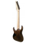 Costas da guitarra elétrica Ibanez modelo RG7421 WNF Walnut Flat com 7 cordas