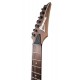 Head of the electric guitar Ibanez model RG7421 WNF Walnut Flat with 7 strings