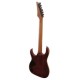 Back of the electric guitar Ibanez model RG421HPAM ABL Antique Brown Low Gloss