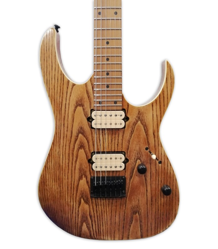 Corpo e captadores da guitarra elétrica Ibanez modelo RG421HPAM ABL Antique Brown Low Gloss