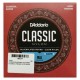 Package cover of the classical guitar string set Daddario EJ27H nylon high tension