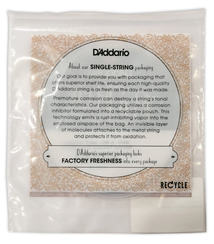 Cuerda dAddario J4503 Guitarra Clásica Nylon Tensión Normal 3ªSol