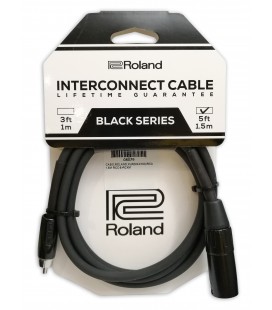 Cable Roland modelo RCC-5-RCXM XLR macho RCA de 1,5m
