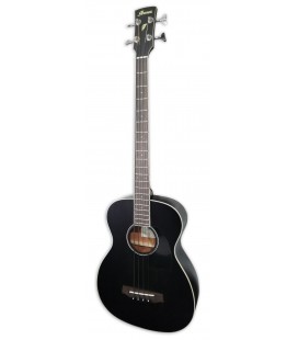 Guitarra baixo eletroacústico Ibanez modelo PCBE14MH WK com acabamento Weathered Black