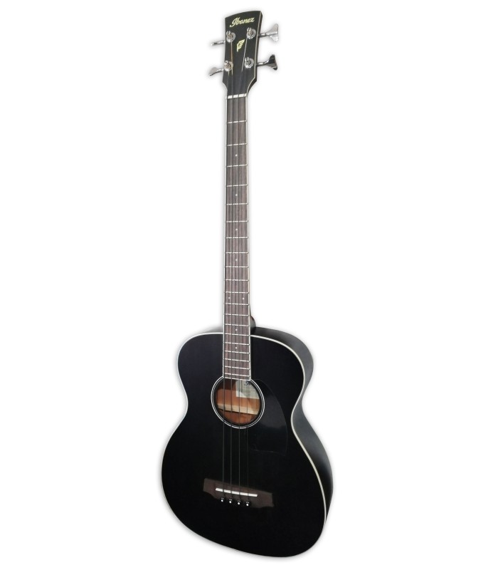 Electroacoustic bass guitar Ibanez model PCBE14MH WK with Weathered Black finish