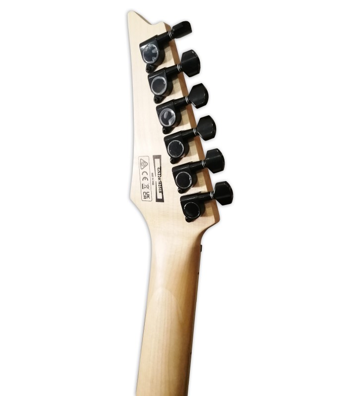 Machine head of the electric guitar Ibanez model GRG121DX WNF