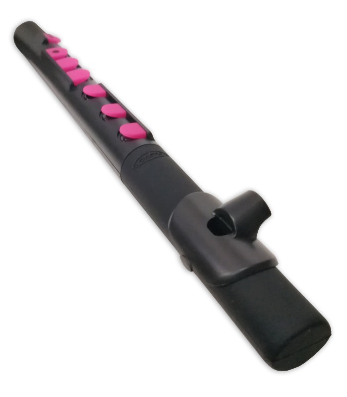 Mouthpiece detail of the flute Nuvo Toot model N 430TBPK