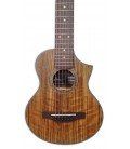 Tampo em ovangkol da guitarra acústica Ibanez modelo EWP14B OPN Piccolo Guitar