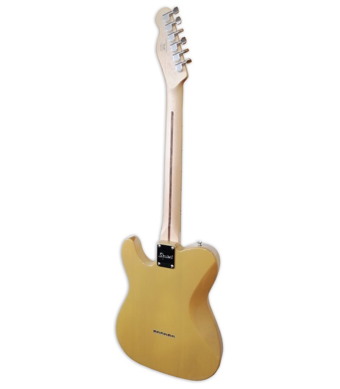 Espalda de la guitarra Squier modelo Affinity Telecaster MN Butterscotch Blonde