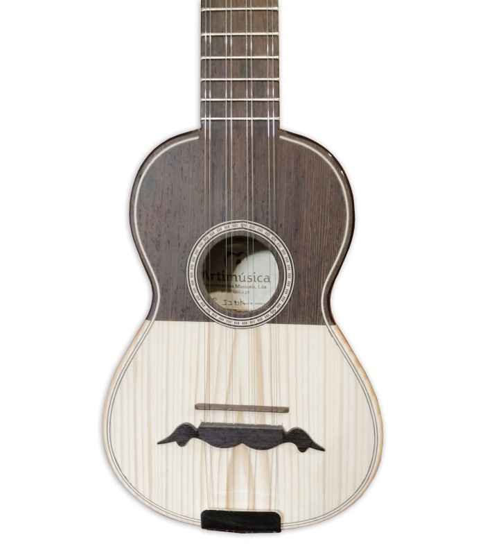Meios tampos do cavaquinho Artimúsica modelo CV40C Simples de 8 cordas