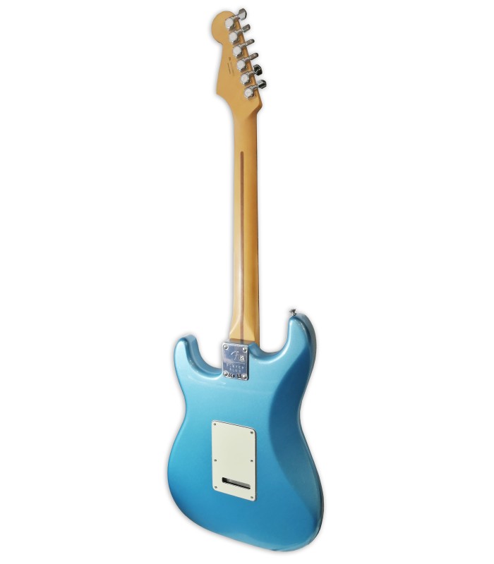 Back of the electric guitar Fender model Player Plus Strat PF OSPK