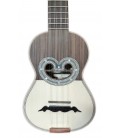Medias tapas del cavaquinho Artimúsica modelo CV43C Medio Lujo con boca de raya